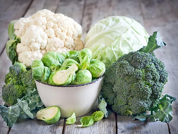 White Rice and Cruciferous Vegetables