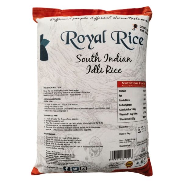 Roop Mahal Authentic South Indian Idli Rice 2